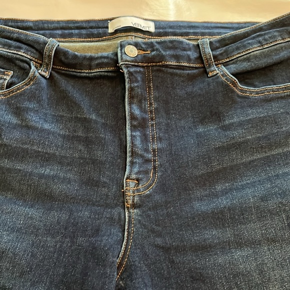 VERVET BY FLYING MONKEY Dark Blue High Rise Jeans - Picture 15 of 16